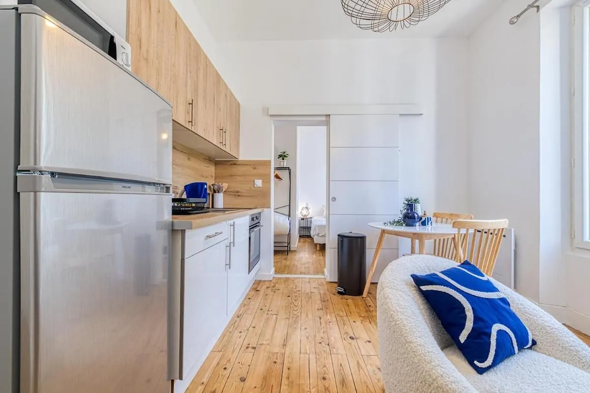 Apartment 2 Pieces Tout Confort, Deco Moderne, Wifi Fibre Grenoble France