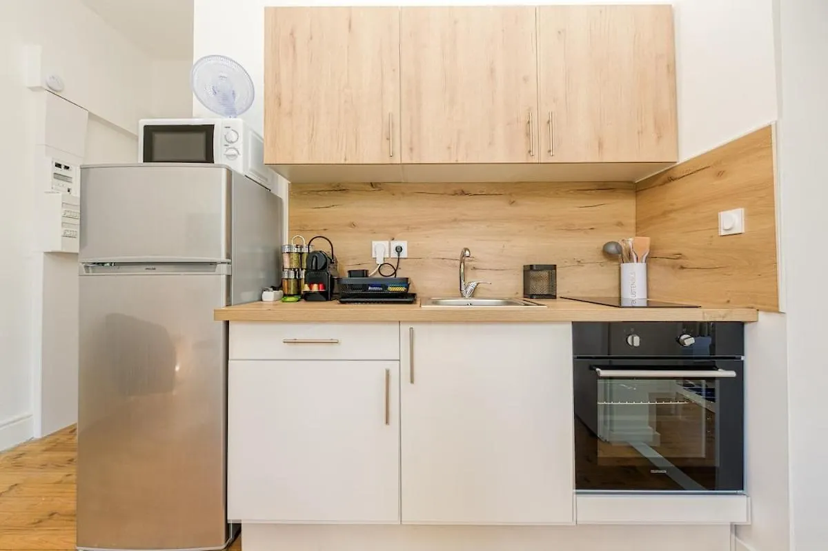 Apartment 2 Pieces Tout Confort, Deco Moderne, Wifi Fibre Grenoble